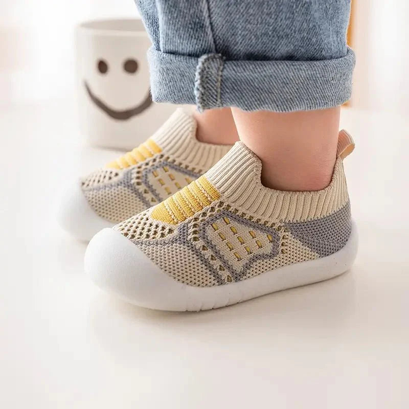Tênis Meia Infantil Respirável em Malha KickBaby